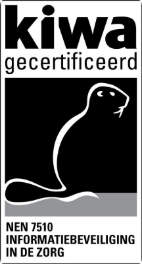 Kiwa gecertificeerd NEN 7510 informatiebeveiliging in de zorg